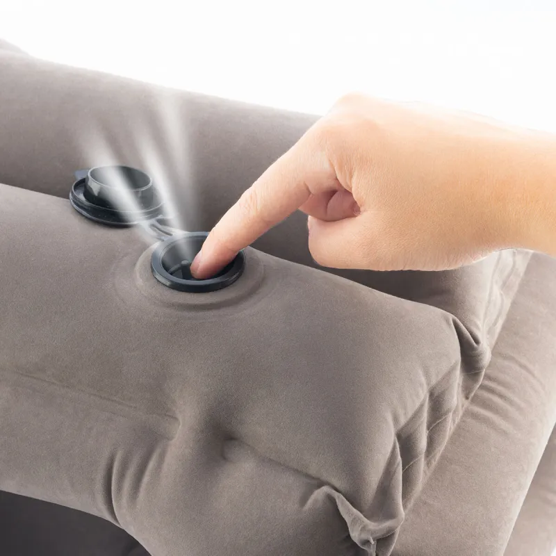 Frontal Inflatable Travel Pillow Snoozy InnovaGoods